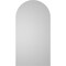 Ekena Millwork Round Top Surface Mount PVC Gable Vent w/ 2"W x 1-1/2"P Brickmould Frame, 18"W x 34"H GVPRT18X3402SN - alternate 4